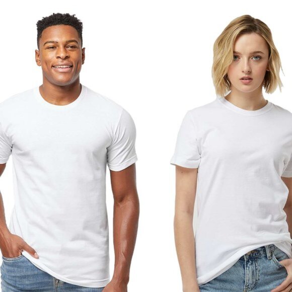 Premium T-Shirts, Pack of 3, Unisex Tees for Men & Women, 100% Ring-spun cotton - Picture 3 of 5